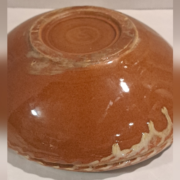 Vintage ceramic green ikebana vase, green flower vase. Made in Hungary. - Picture 8 of 8